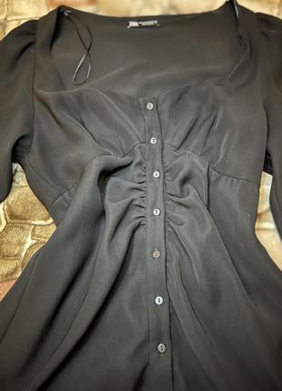 Сукня чорна zara (xs-s)