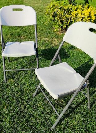 Складний стілець (стандартний тип) 47,5*59*86,5см белый sw-000016075 фото