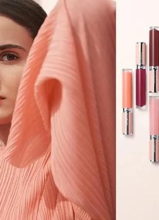 Жидкий бальзам для губ givenchy le rose perfecto liquid balm 37 - rouge grainé, тестер