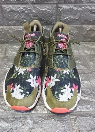 Кроссовки reebok mens furylite canopy green floral(оригинал)3 фото