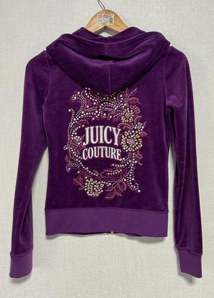 Продам жіночу велюрову кофту juicy couture,розмір xs