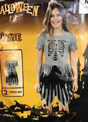 Костюм для дівчинки пірат pirate на хелловін розмір м aurora halloween