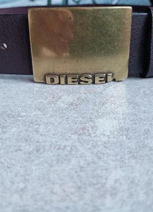 Ремень натуральная кожа diesel длина 95см4 фото