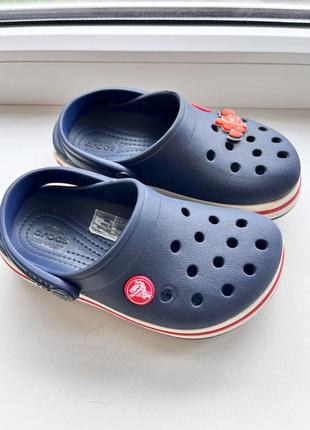 Crocs темно синие