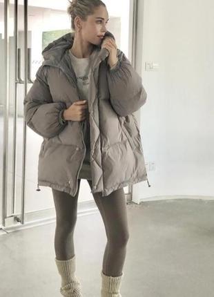 Куртка парка оверсайз куртка oversize кофейного кольору пальто куртка парка y2k lolita oldmoney vintage stuff stussy carhartt sk8