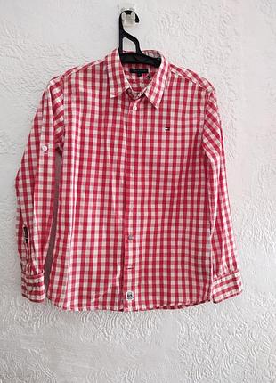 Рубашка в клетку , хлопок