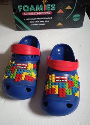 Шлепки  skechers