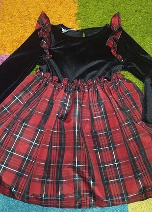 Платье праздничное новогоднее