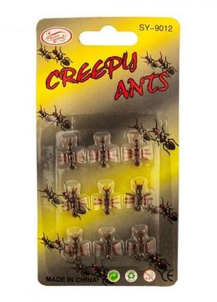 Декоративні мурахи (пач. 9 шт.) abc хелловін1 фото
