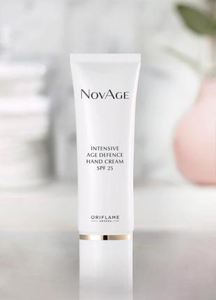 Интенсивный антивозрастной крем для рук с spf 25 novage