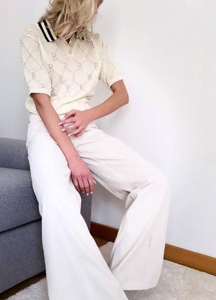 Очень красивое стильное поло barbara alvisi 😍 италия 🇮🇹