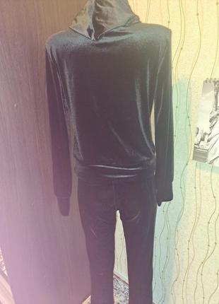 Жіночий спортивний костюм  adidas бархат оригінал3 фото