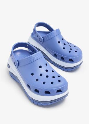 Сандалии crocs mega crush clogs !3 фото