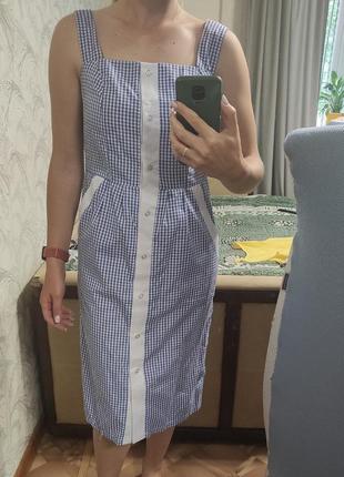 Новый сарафан платье с-м коттон