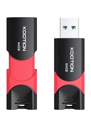 Флешка usb flash drive kootion 64 гб usb 3.0 картка пам'яті флеш-накопичувач а класу 60 мб/с premium