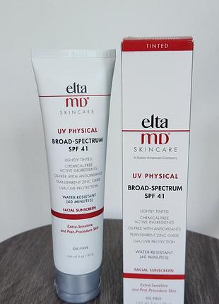 Eltamd spf 41 солнцезащитный крем с тонирующим эффектом