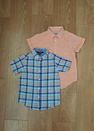 Летний набор для мальчика/рубашка с коротким рукавом для мальчика