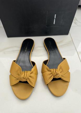 Шльопанці saint laurent 39p. оригінал