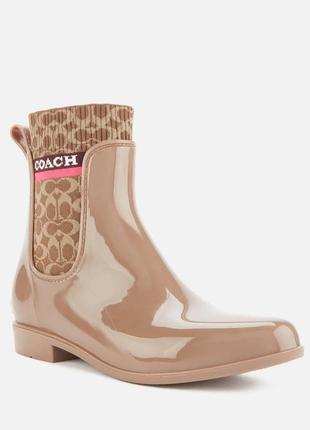 Резиновые сапоги coach