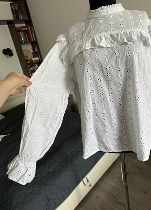 Сорочка блуза із прошви