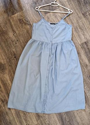 Голубой сарфан 4