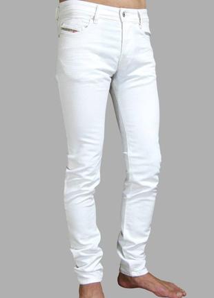 Новые белоснежные джинсы diesel оригинал из последних коллекций.2 фото