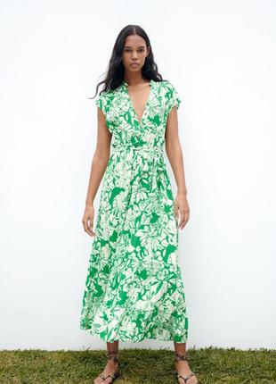 Сукня zara, нове літнє плаття розмір м (38)