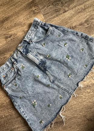 Стильная джинсовая юбка, l2 фото