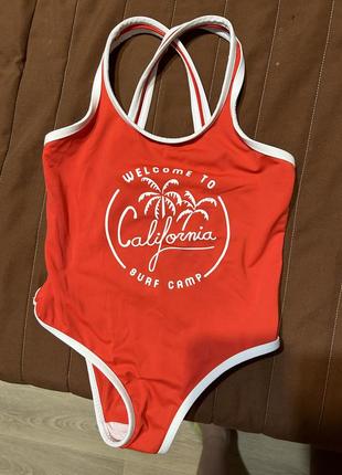 Дитячий цільний купальник zara
