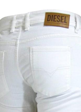 Новые белоснежные джинсы diesel оригинал из последних коллекций.7 фото