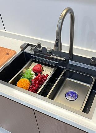 Кухонная раковина из нержавеющей стали  многофункциональная кухонная мойка