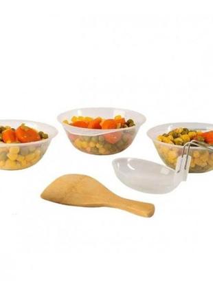 Туристической набор посуды 22 в1 в сумке с газовой плитой походной