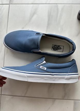 Мокасины слипоны vans