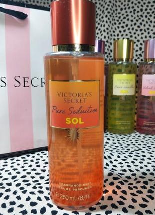Парфюмированный спрей pure seduction sol victoria's secret