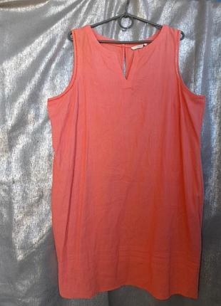 Женское платье лен вискоза george