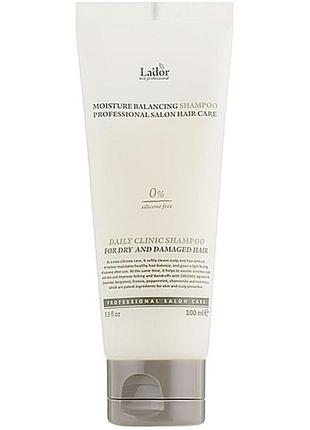 Увлажняющий шампунь для волос
la'dor moisture balancing shampoo