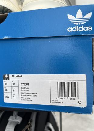 Adidas niteball абсолютно нові 45-46 розмір кросівки оригінал5 фото