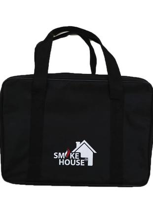 Розкладний мангал |smoke house case 8 з сумкою і гратами8 фото