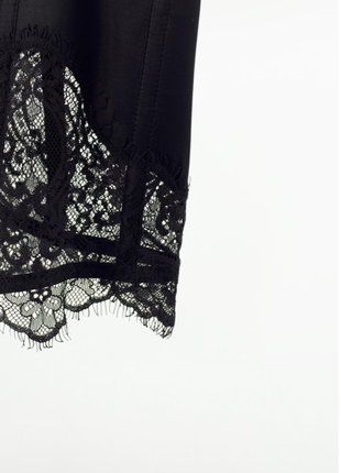 Шикарный кружевной корсетный топ