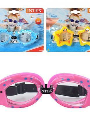 Детские очки для плавания intex 55603