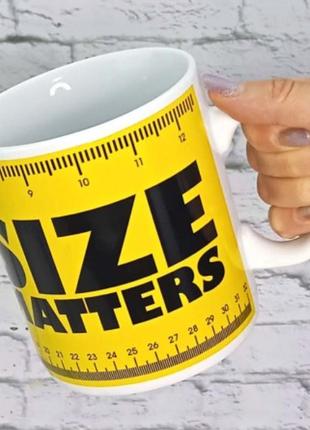 Кухоль гігант size matters (1 л) abc