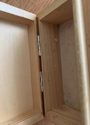 Шкатулка деревянная