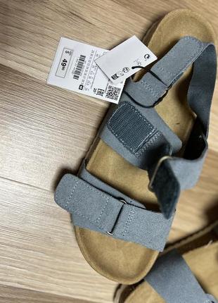 Шикарні босоніжки zara, сандалі натуральна шкіра, ортопедичні4 фото