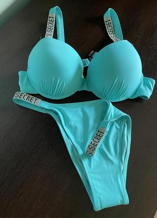 Купальник зі стразами  victoria’s secret