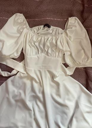 Платье белое dollskill, cutecore, lolita, coquette
