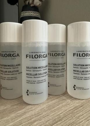 Зволожуюча міцелярна вода для обличчя та очей filorga