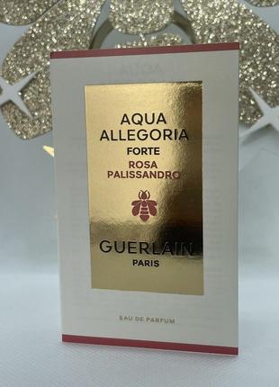 Guerlain - aqua allegoria forte rosa palissandro - туалетна вода1 фото