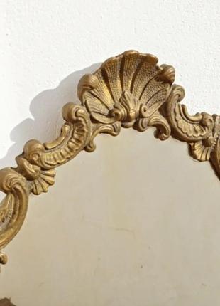 Розкішне настінне дзеркало ! бронза. ангелики. путті. старинное зеркало.