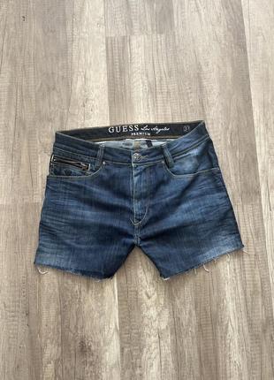 Джинсовые шорты guess premium