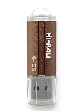 Флеш-накопичувач usb 64gb hi-rali corsair series bronze (hi-64gbcorbr)